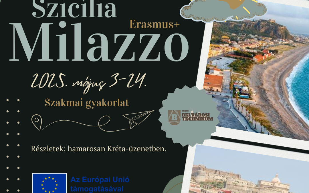 Szicíliai kaland vár rád! ☀️ERASMUS+